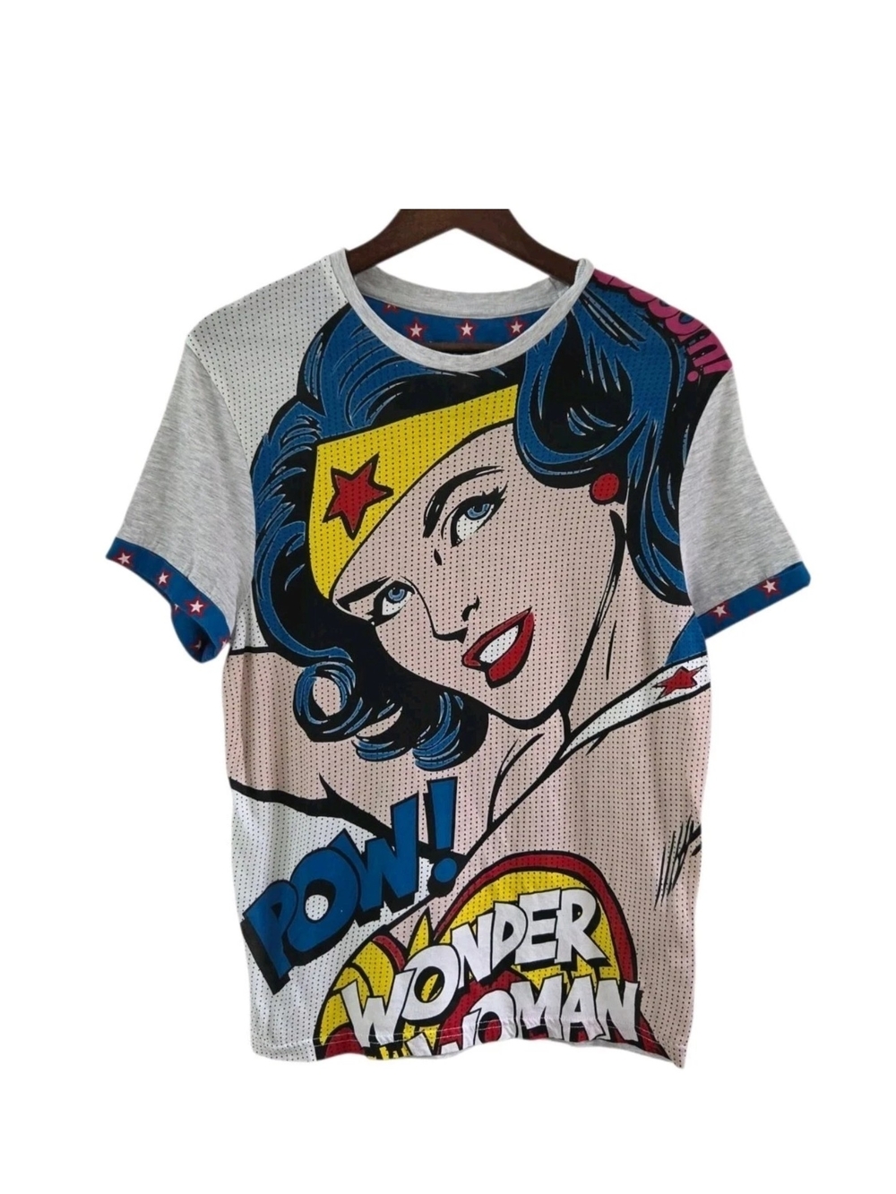 Eleven Paris Wonder Woman For President Graphic Tee Shirt Top Womens Size M